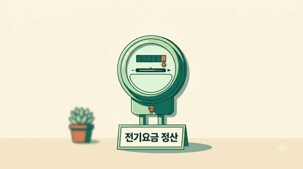 전기요금 이사 정산 영수증 – 납부 확인을 남기는 법 관련 이사 준비 장면