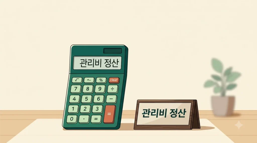 이사 관리비 정산 – 일할 계산·장기수선충당금·예치금