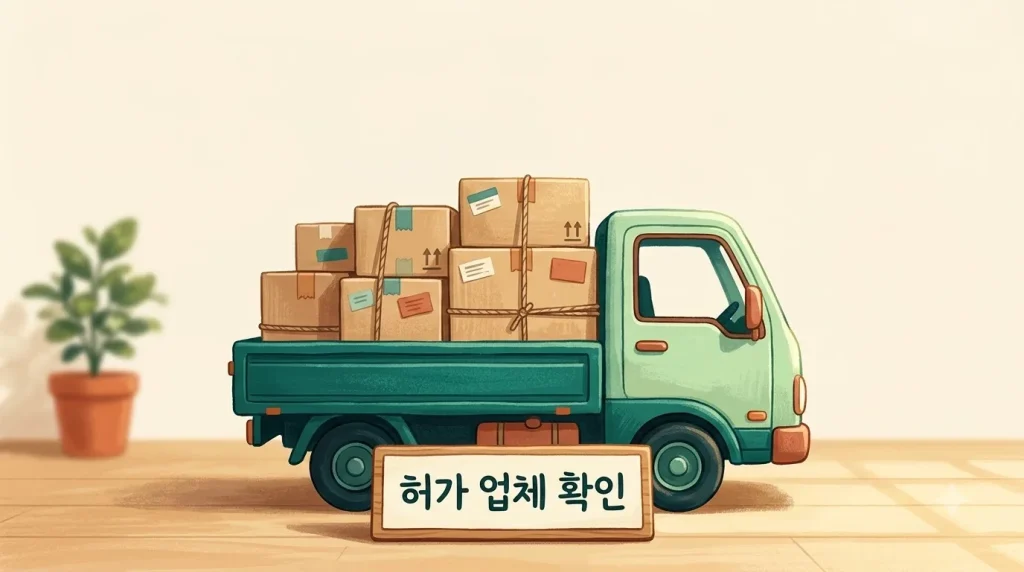 허가 이사업체 확인법 – 주선사업 허가와 적재물배상보험