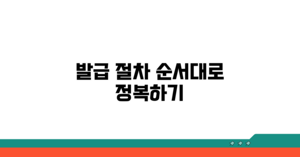 발급절차, 순서대로 따라하기