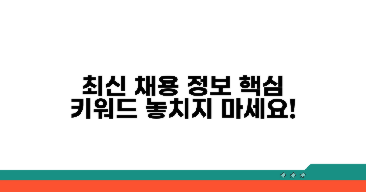 최신 채용 정보, 어떻게 얻나