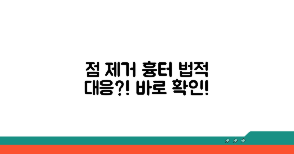 점 제거 흉터, 법적 대응은?