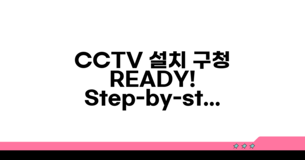 구청 CCTV 설치, 무엇부터 준비할까?