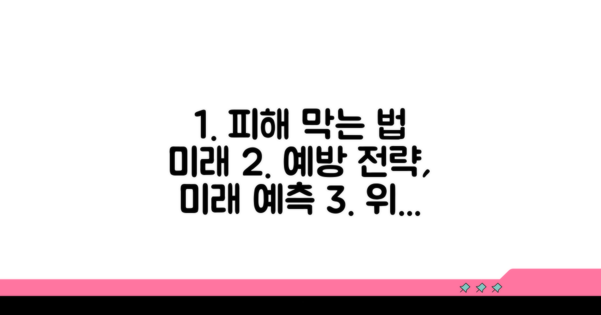 피해 예방 전략과 향후 전망