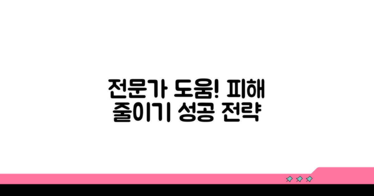 전문가 도움받아 피해 줄이기