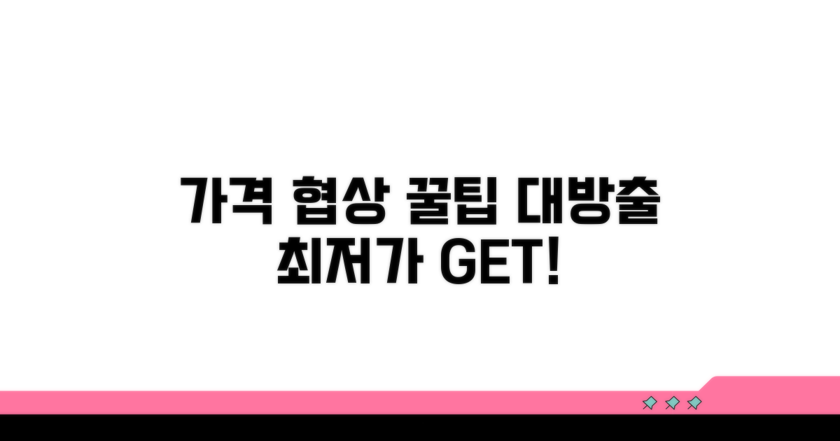 합리적인 가격 협상 전략 세우기