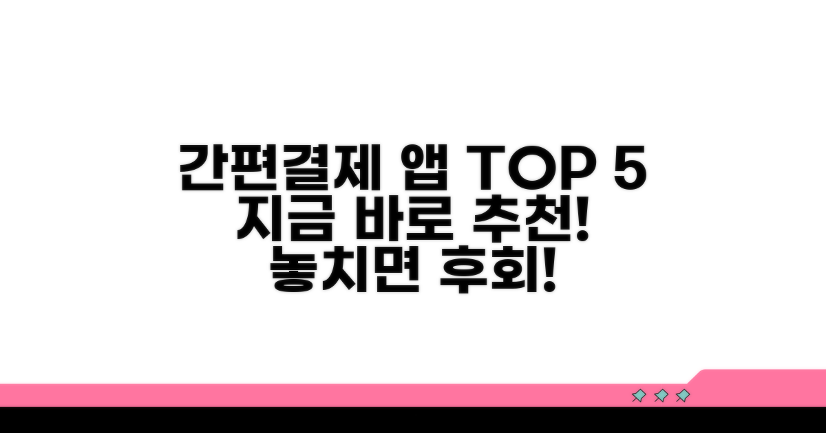 간편결제 앱 추천 리스트