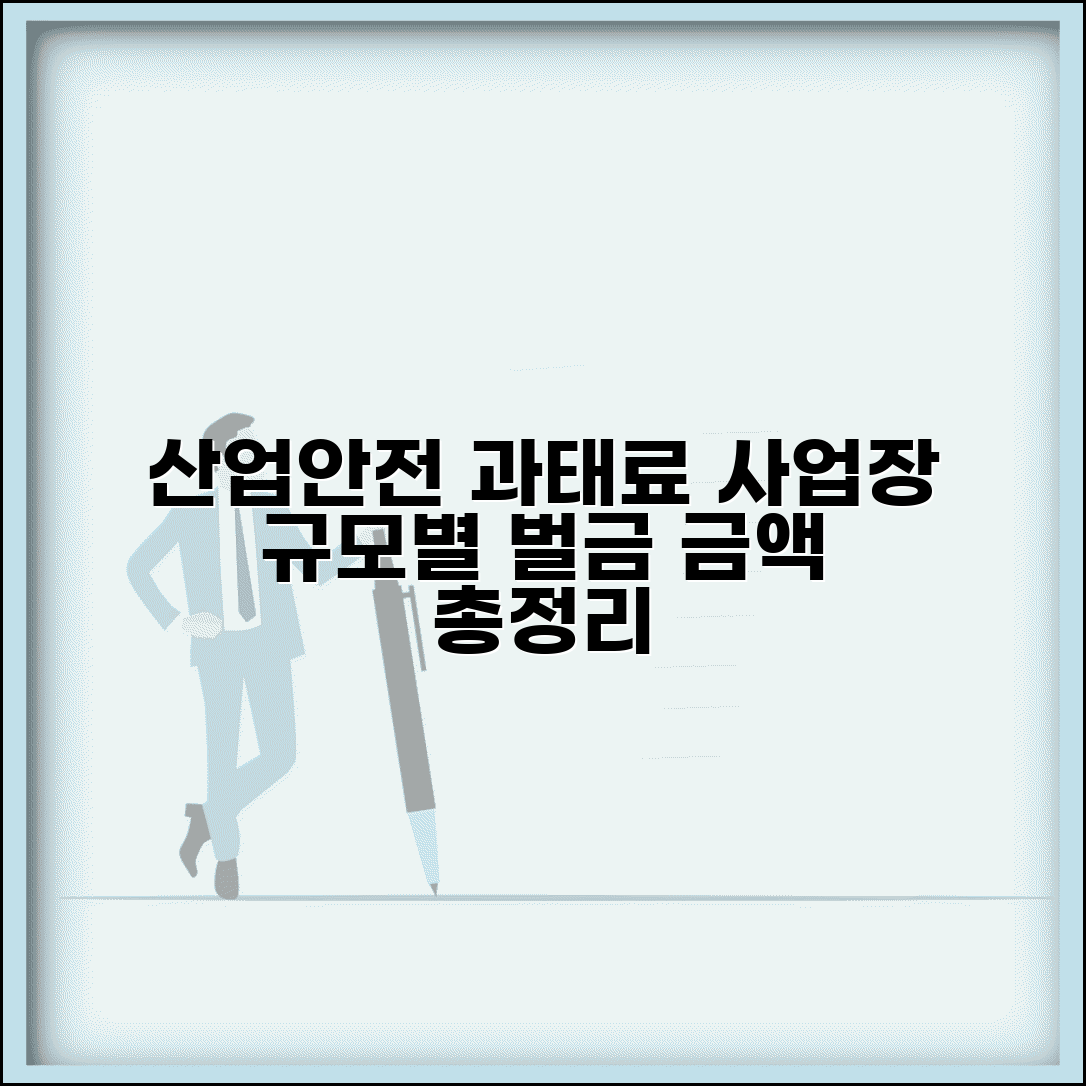 산업안전보건법 과태료 부과 기준 | 사업장 규모별 벌금 금액 정리 및 산정 방법