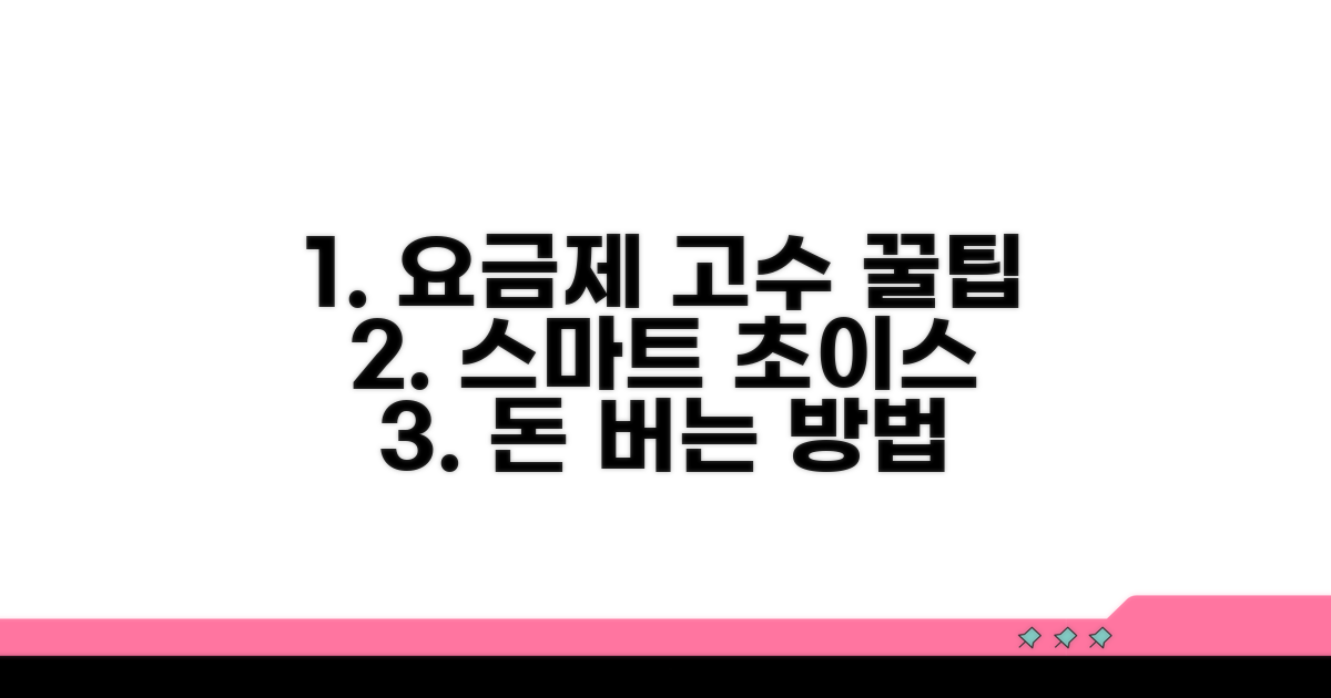 현명한 요금제 선택 가이드