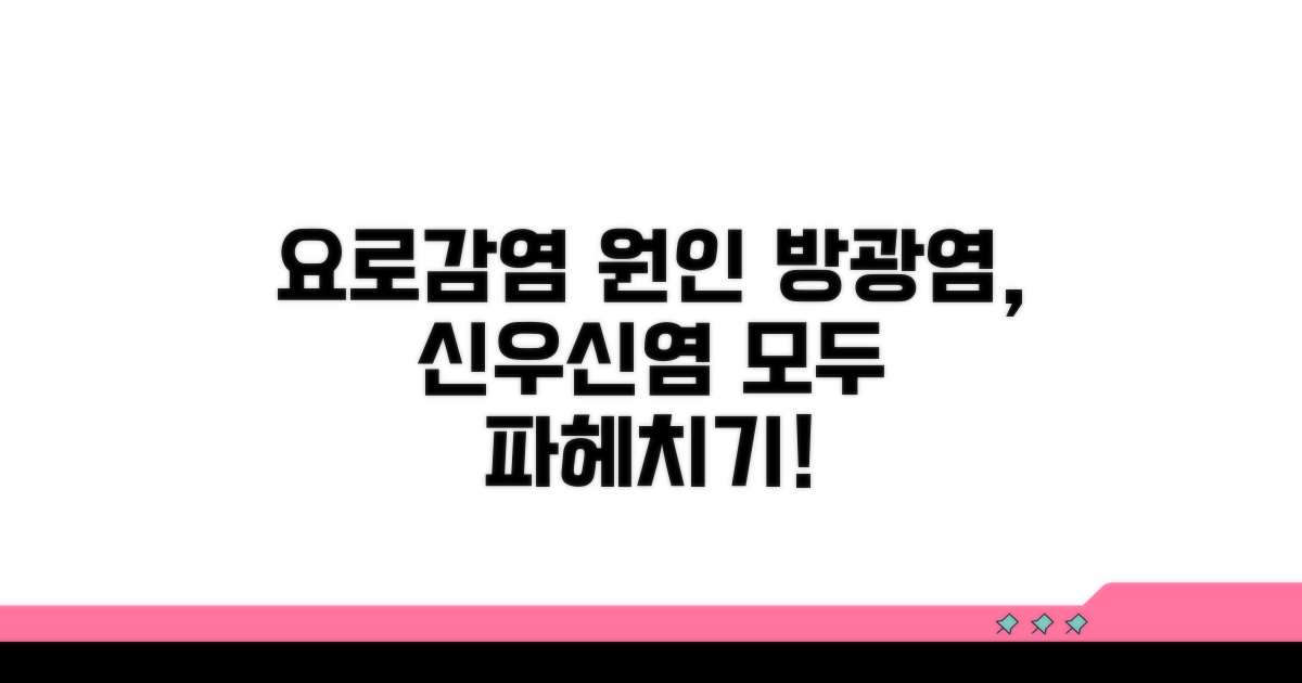 요로감염, 방광염, 신우신염 원인 파헤치기