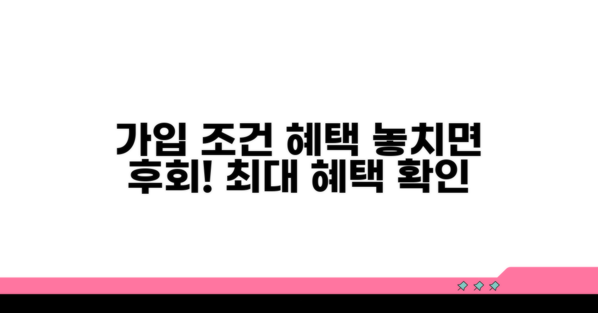 가입 조건과 혜택 완벽 분석