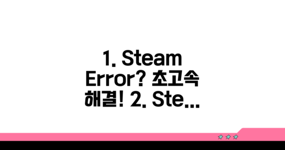 가장 빠른 Steam 연결 오류 해결법