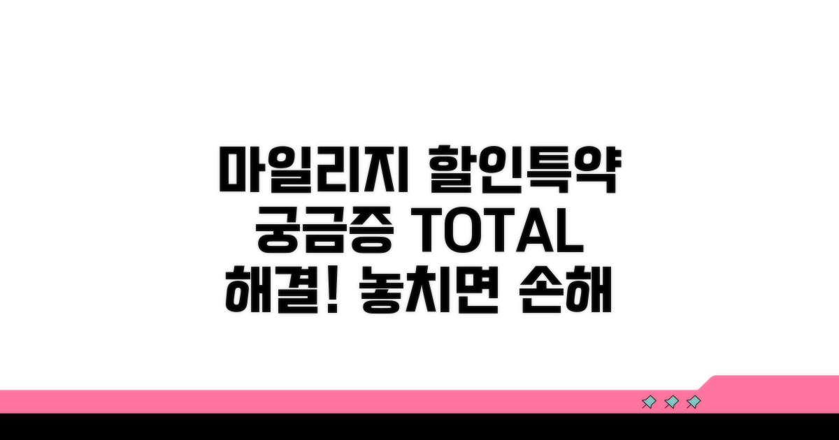 마일리지 할인특약, 무엇이 궁금하세요?