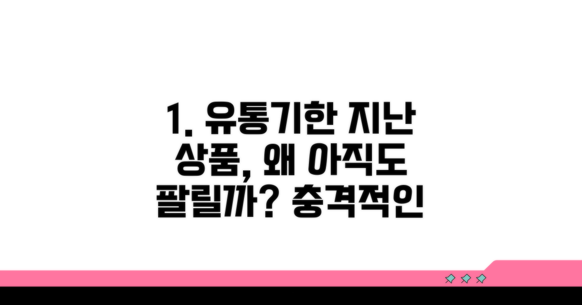 유통기한 지난 상품, 왜 팔릴까?