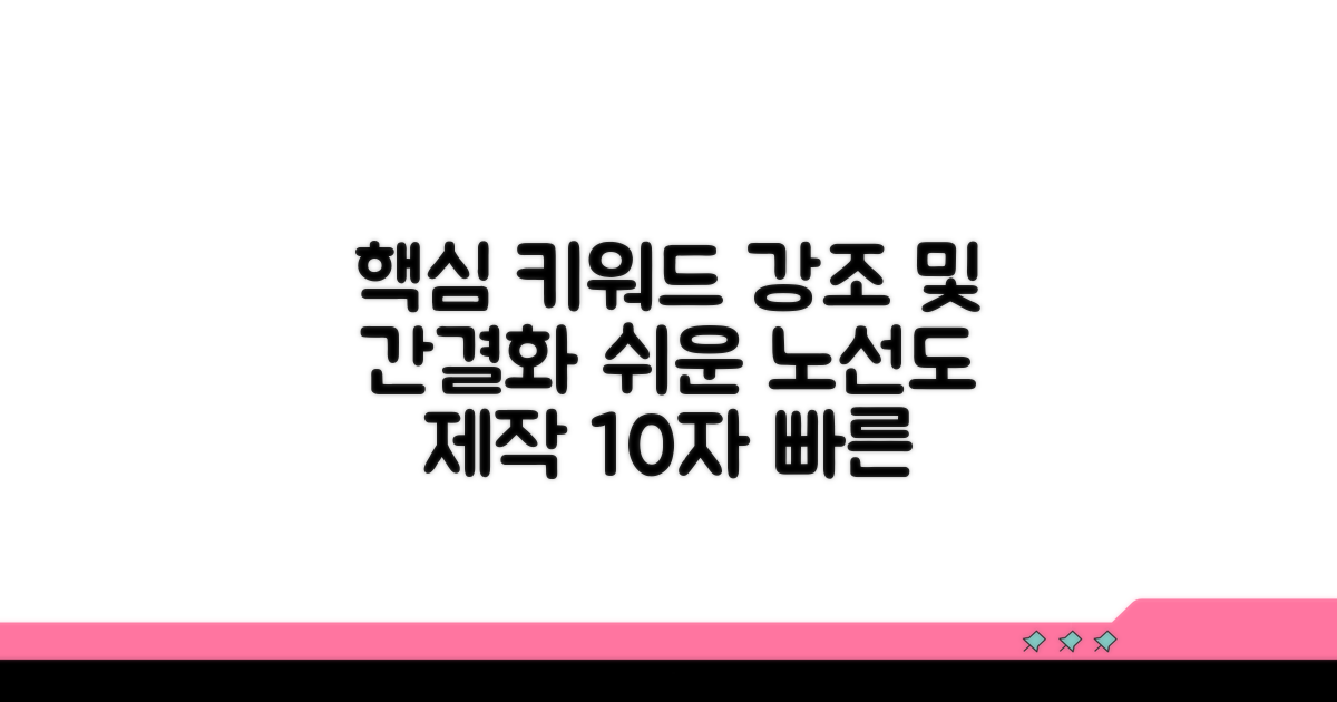 쉽고 빠른 노선도 제작 방법