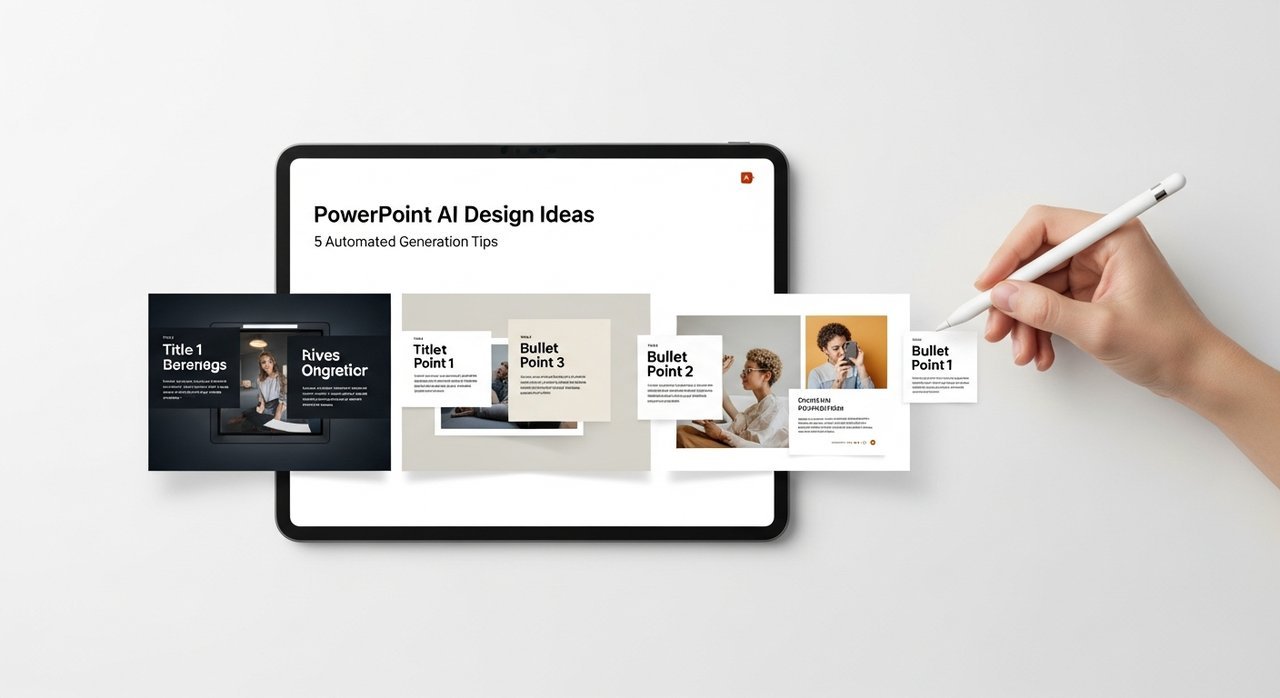 파워포인트 AI 디자인 아이디어, 5가지 자동 생성 팁 활용법