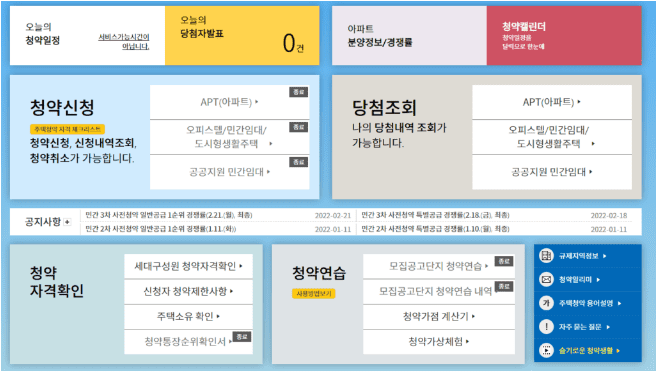 청약 추첨제 신청 방법